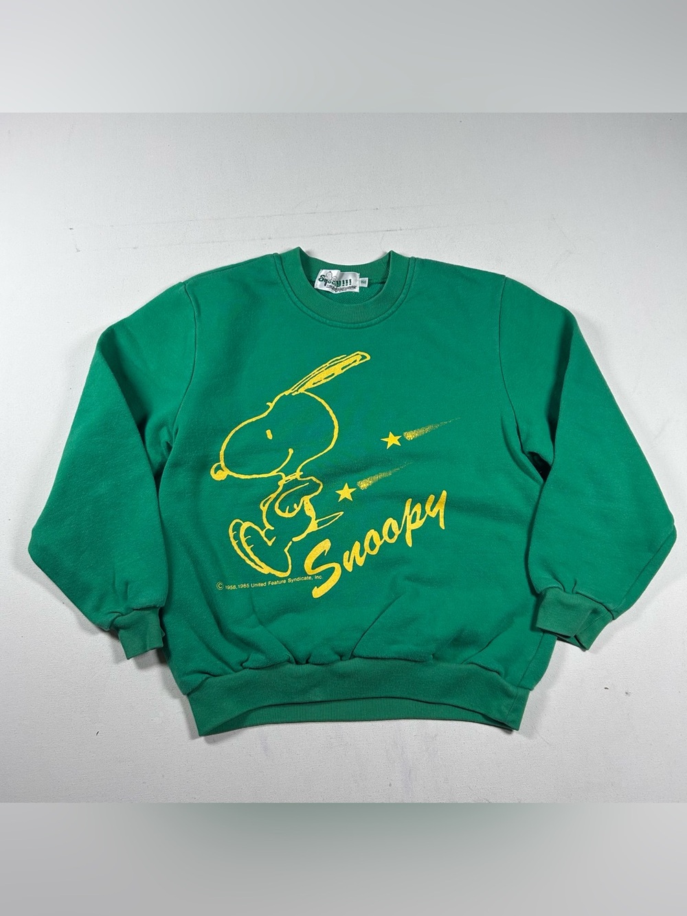 Peanuts Snoopy Vintage 80s Sweatshirt Petite Small Woman’s RARE